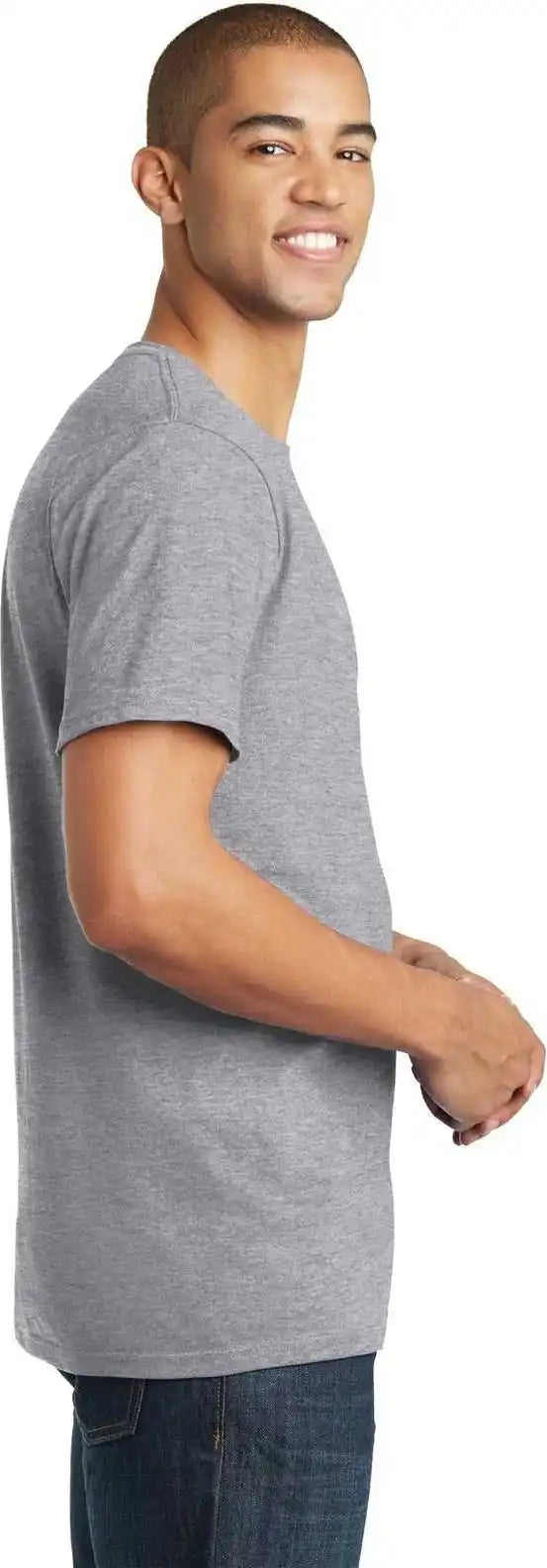 District Dt5000 the Concert Tee Heather Gray