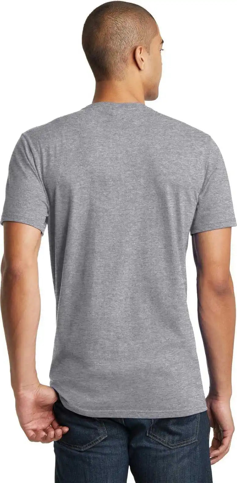 District Dt5000 the Concert Tee Heather Gray