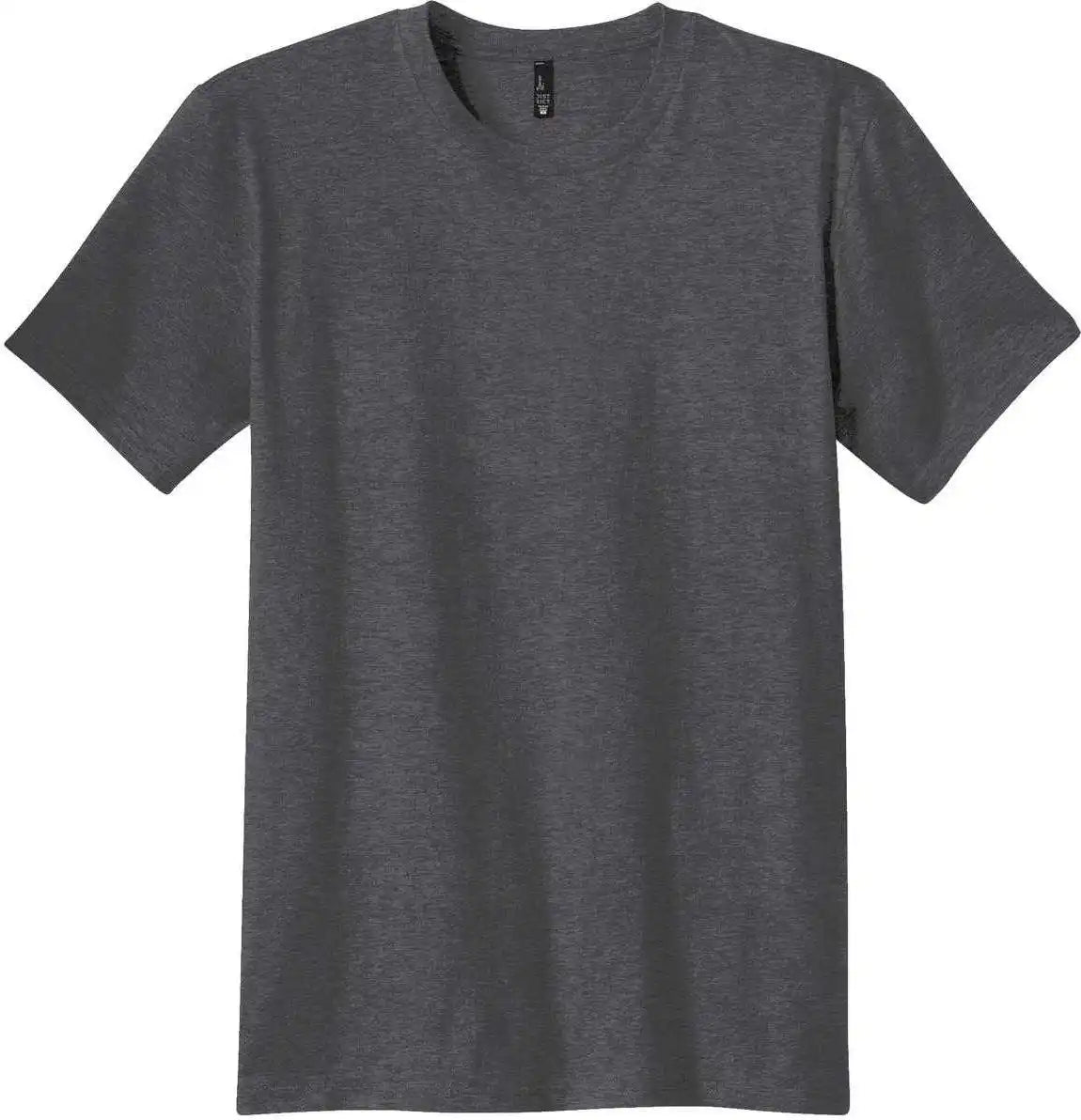 District Dt5000 the Concert Tee - Heathered Charcoal