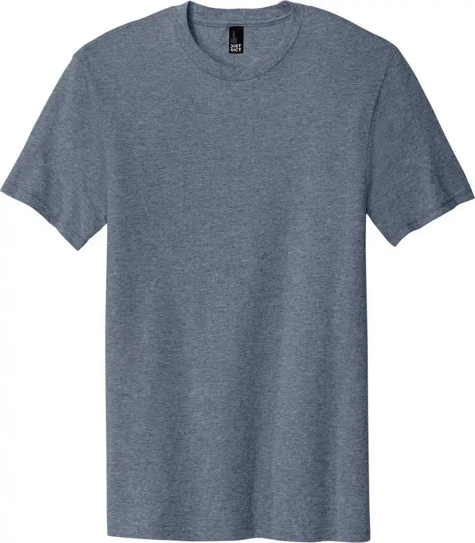 District Dt5000 the Concert Tee - Heathered Navy