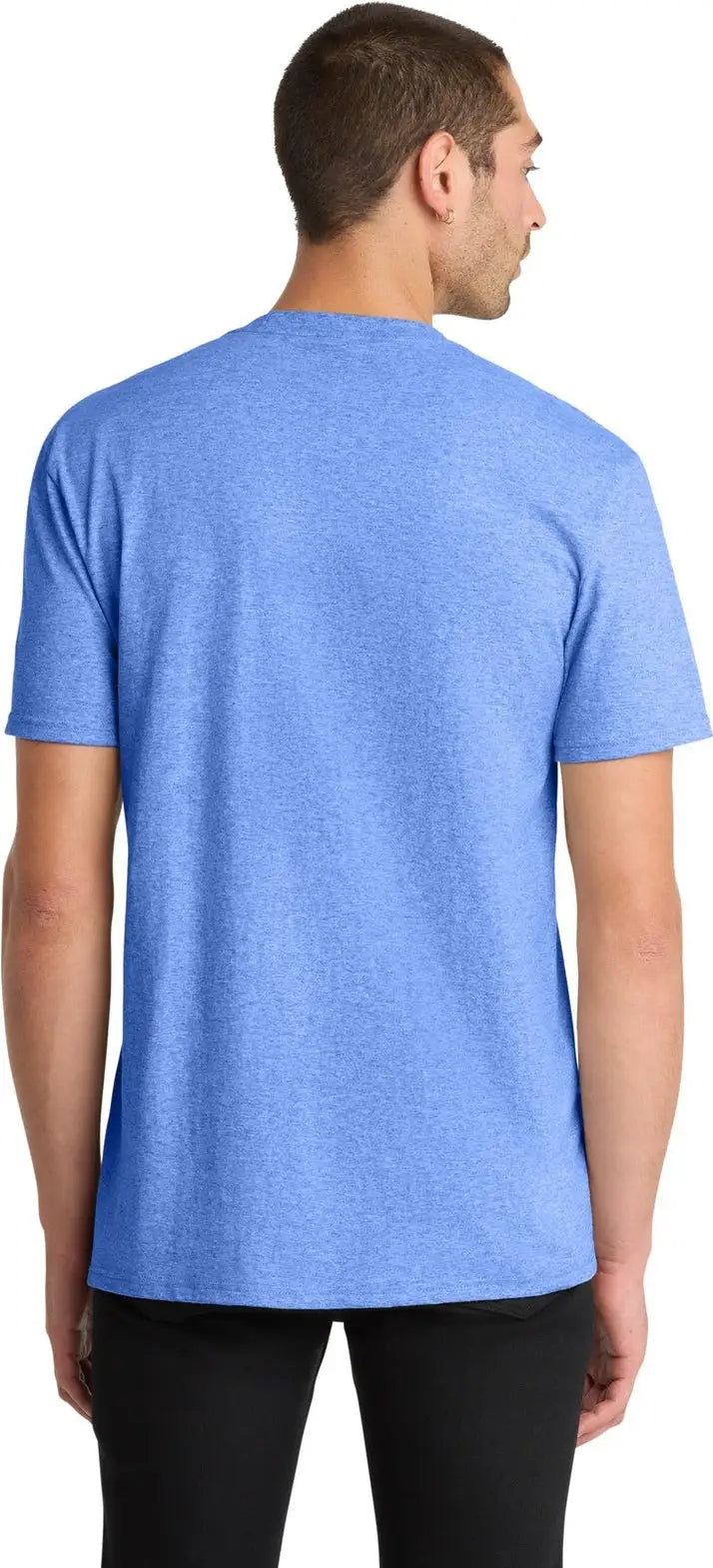 District Dt5000 the Concert Tee - Heathered Royal