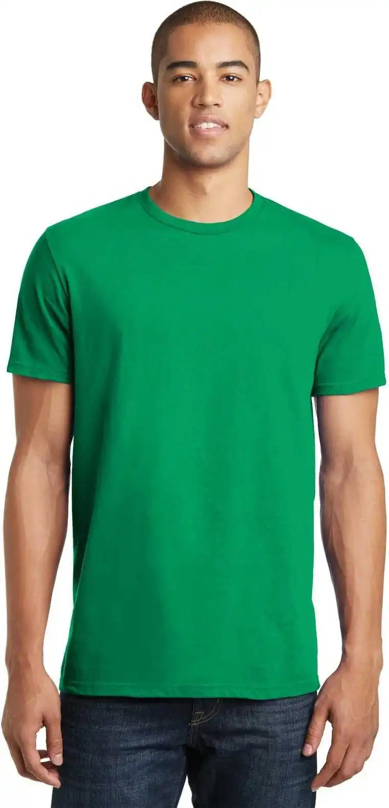 District Dt5000 the Concert Tee Kelly Green