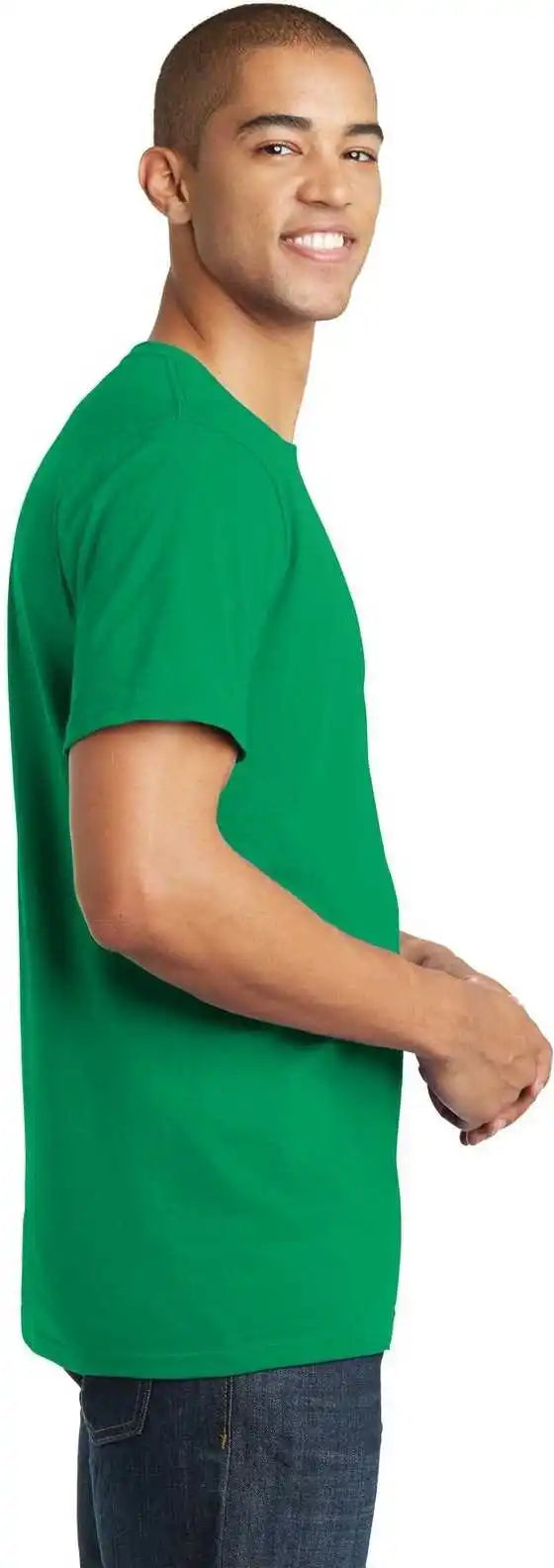 District Dt5000 the Concert Tee Kelly Green