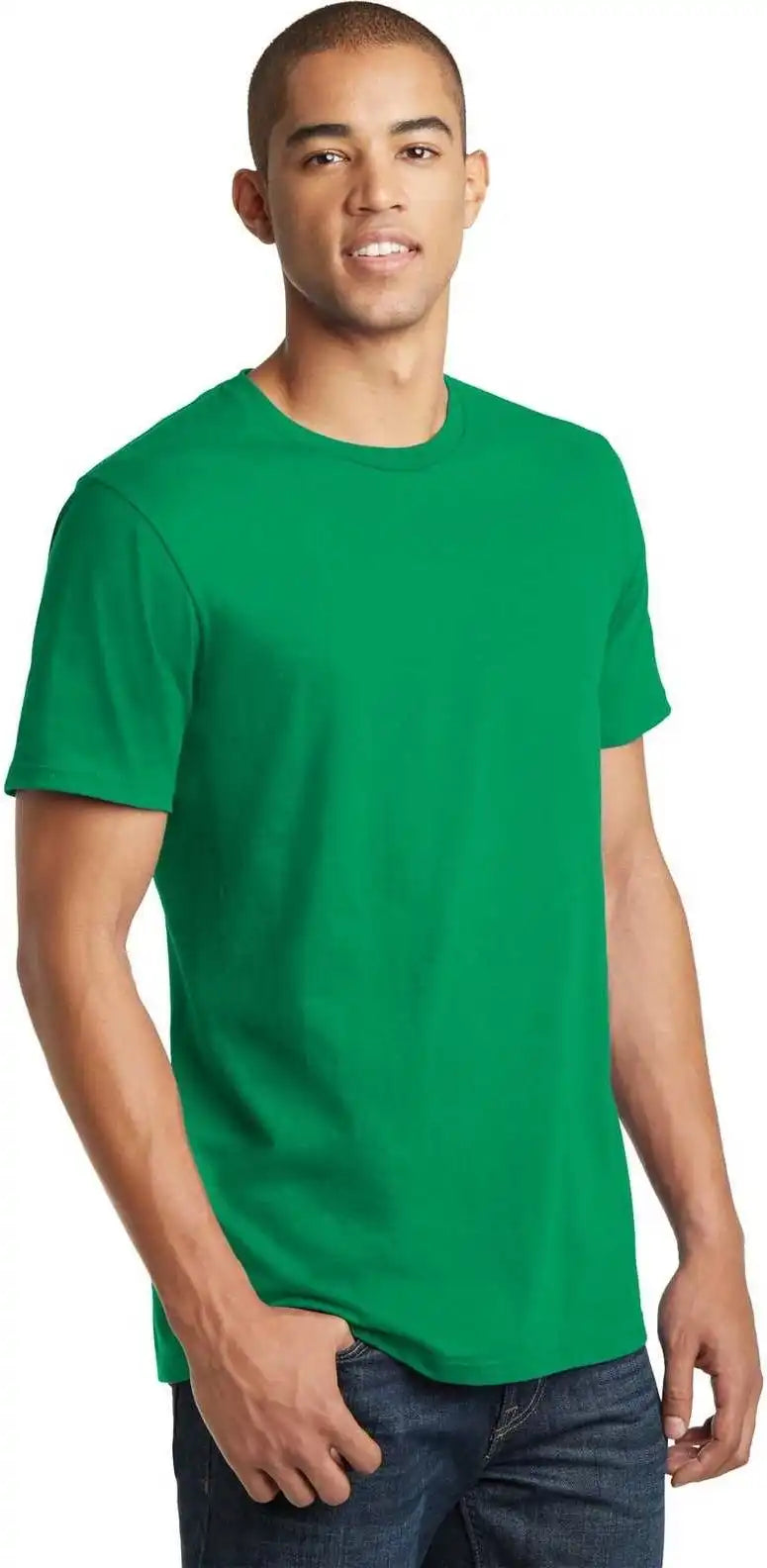 District Dt5000 the Concert Tee Kelly Green