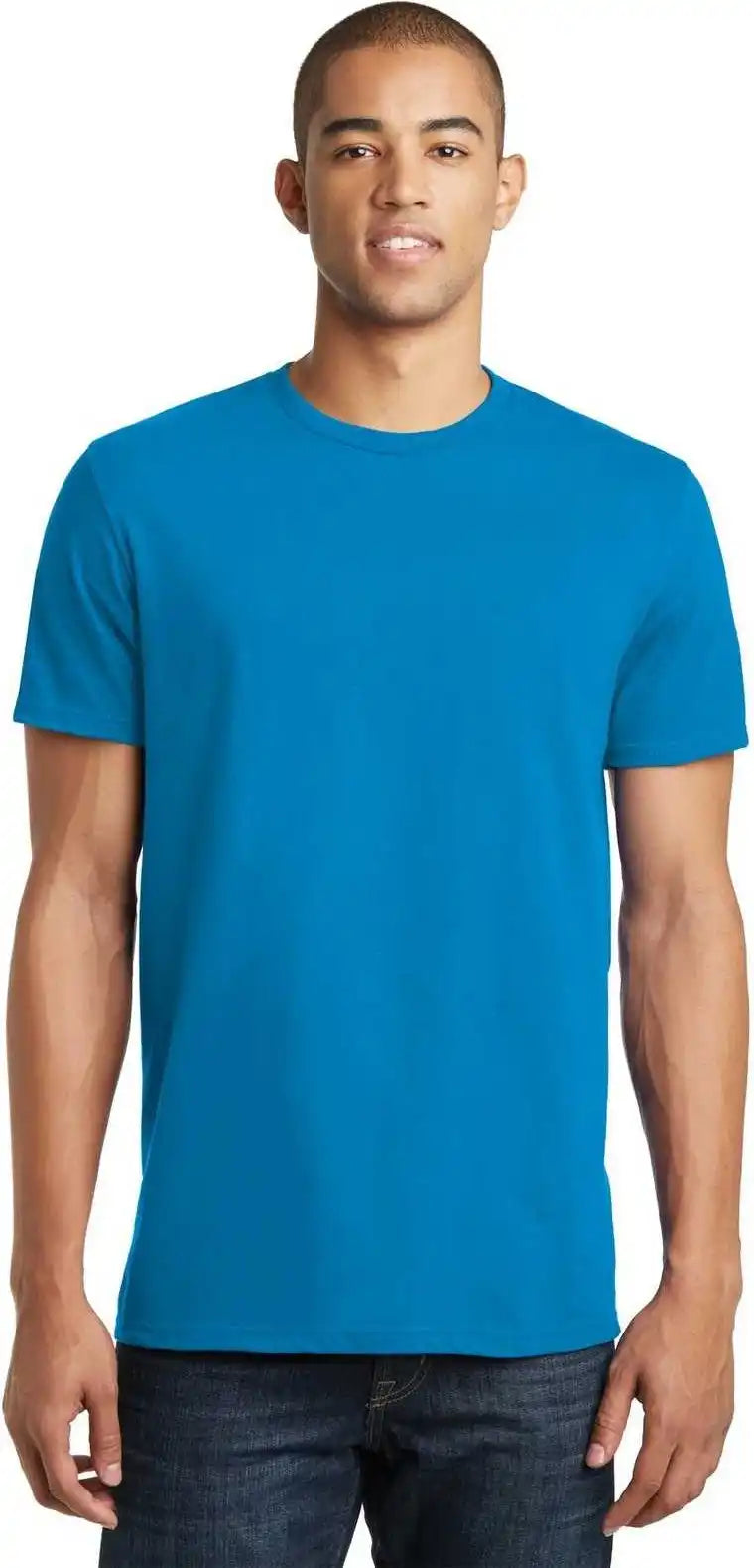 District Dt5000 the Concert Tee Neon Blue