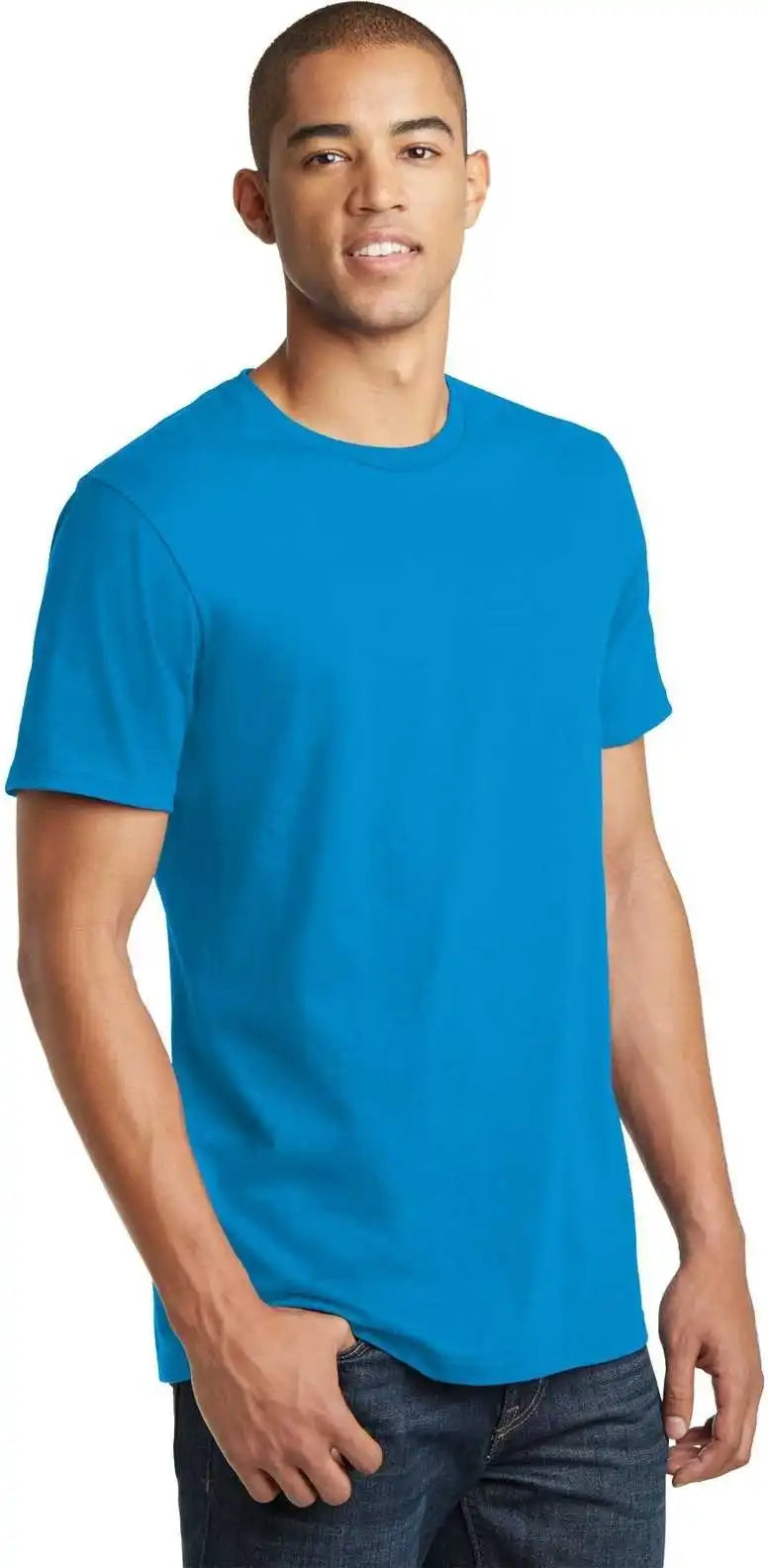 District Dt5000 the Concert Tee Neon Blue