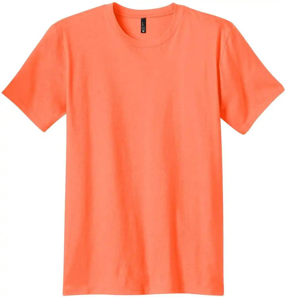 District Dt5000 the Concert Tee Neon Orange