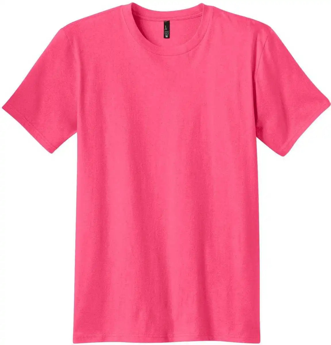 District Dt5000 the Concert Tee Neon Pink