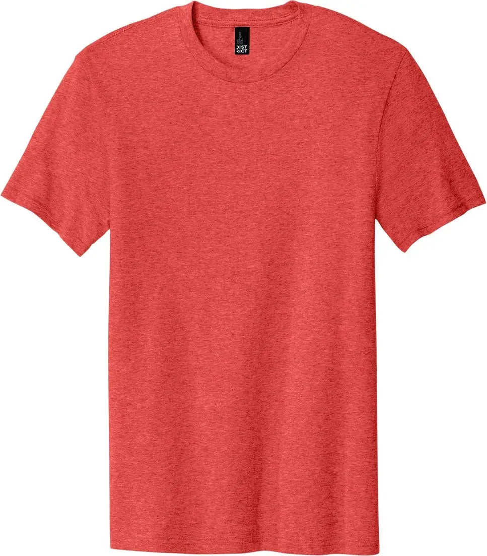 District Dt5000 the Concert Tee - New Red Heather