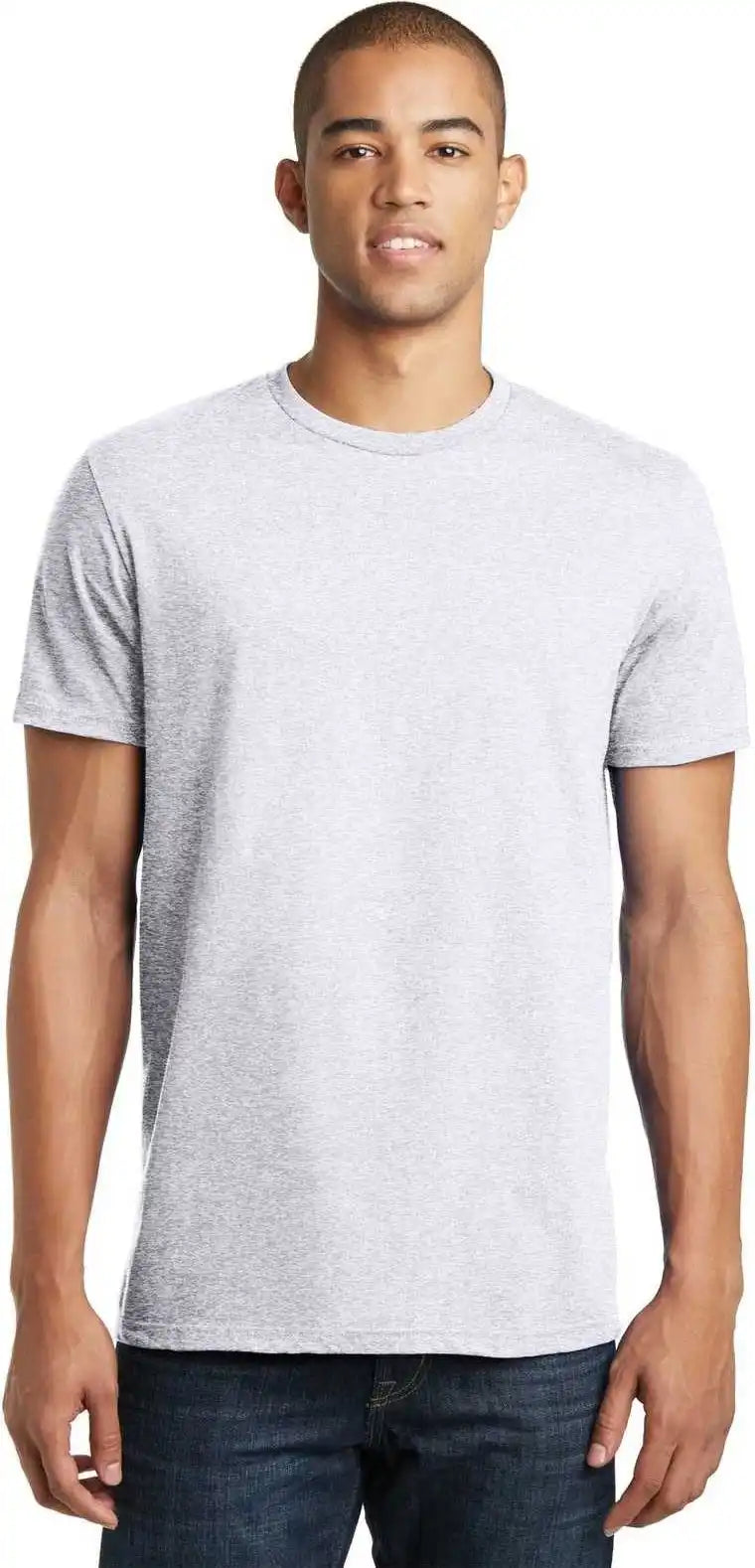 District Dt5000 the Concert Tee White Heather