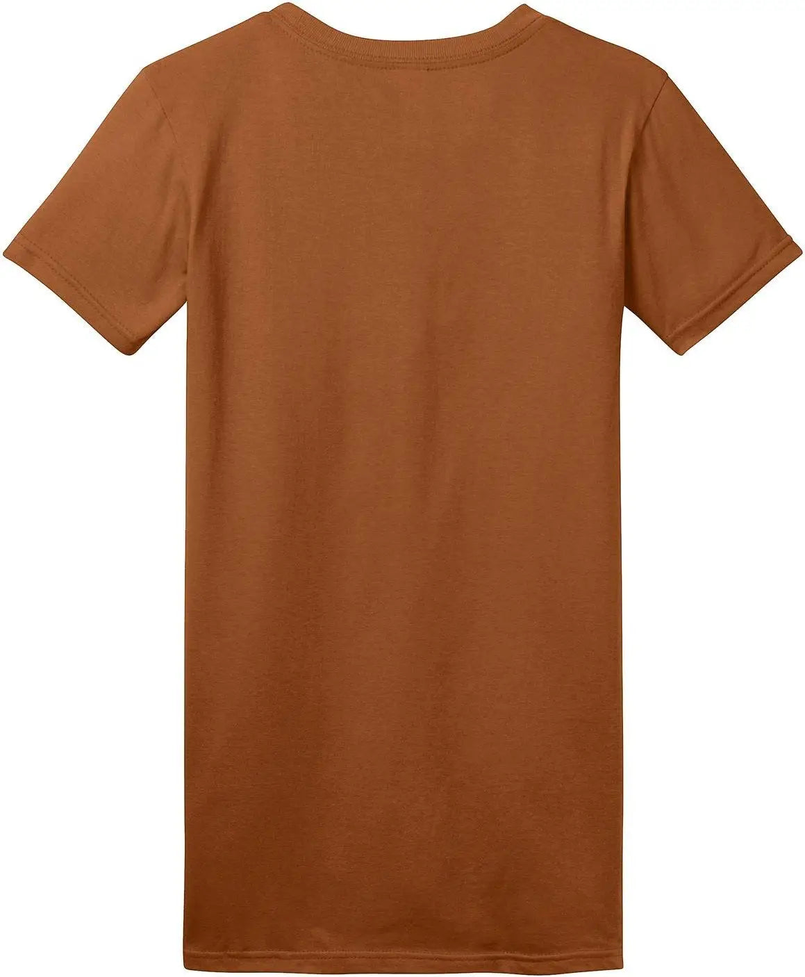 District Dt5001 Women’s Fitted the Concert Tee - Burnt Orange
