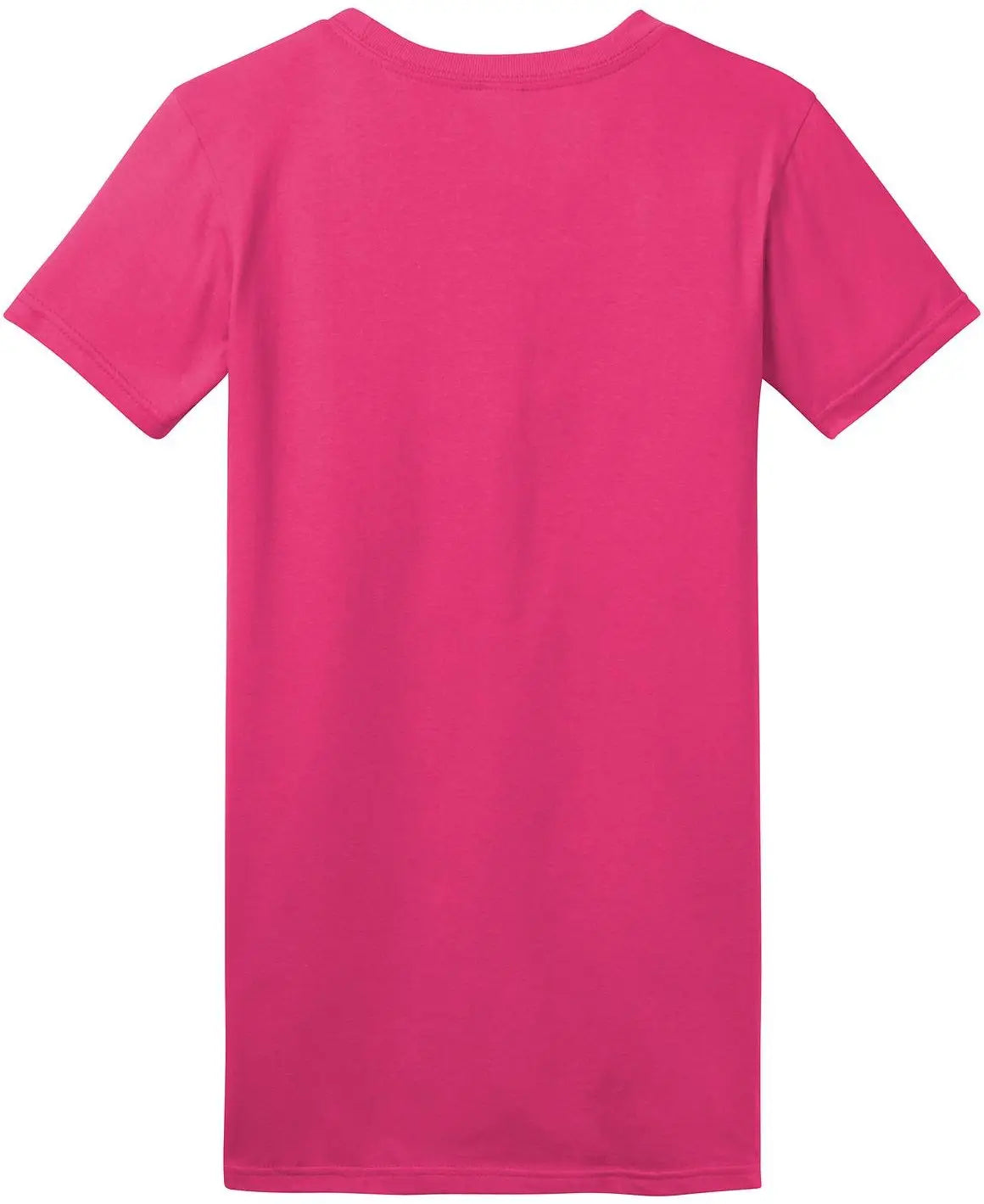 District Dt5001 Women’s Fitted the Concert Tee - Dark Fuchsia - Ladies Xs