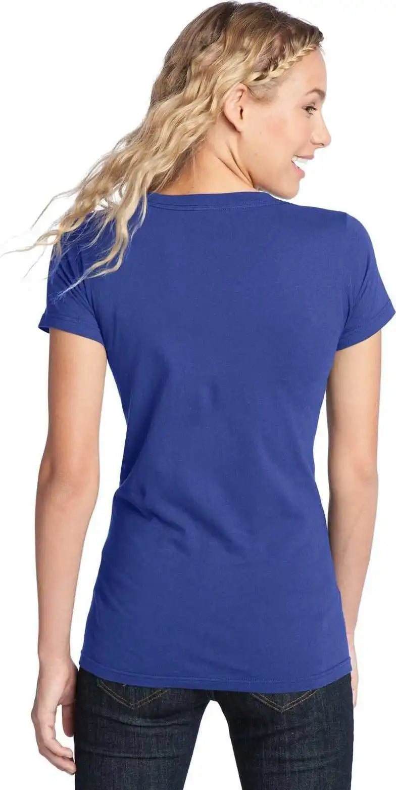 District Dt5001 Women’s Fitted the Concert Tee - Deep Royal
