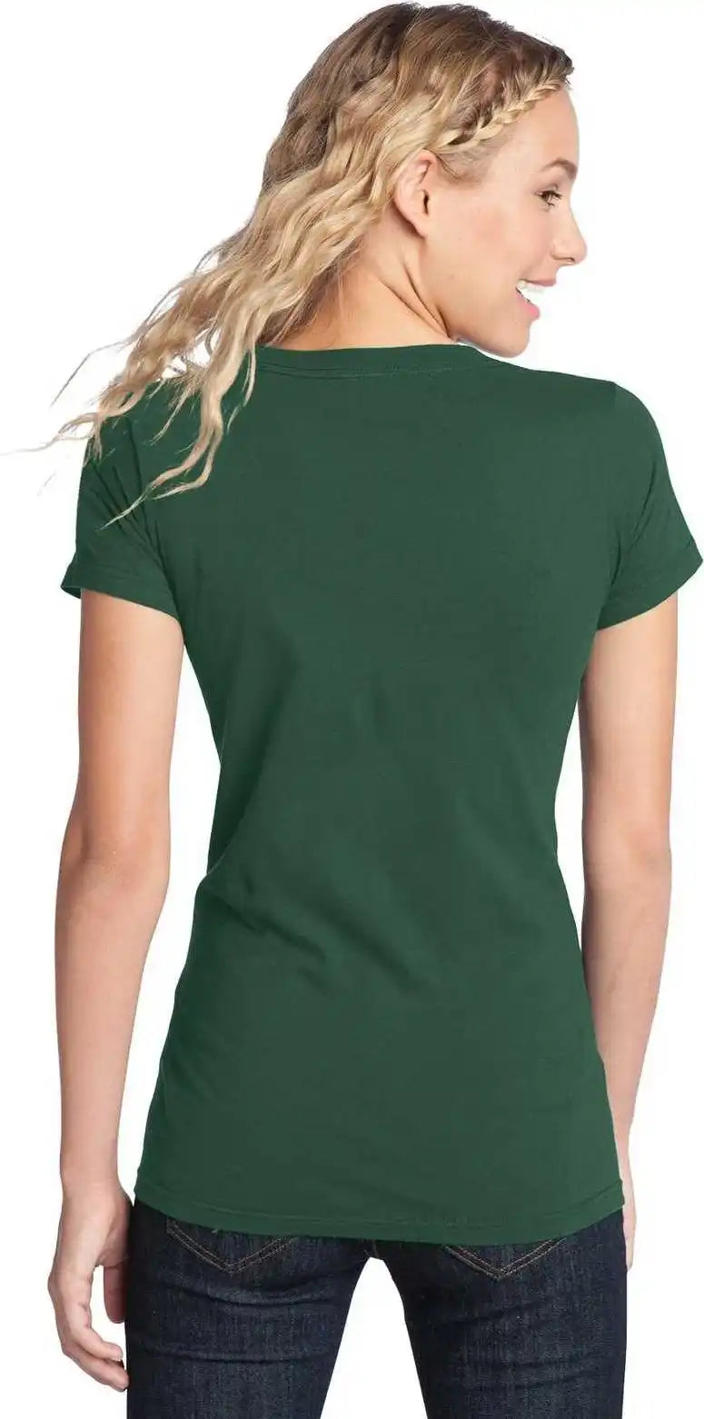 District Dt5001 Women’s Fitted the Concert Tee Forest Green