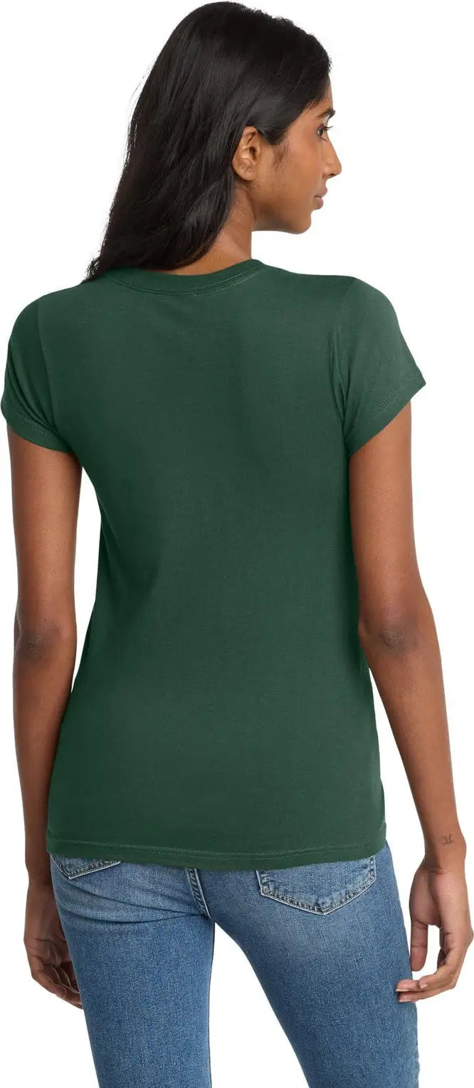District Dt5001 Women’s Fitted the Concert Tee - Forest Green