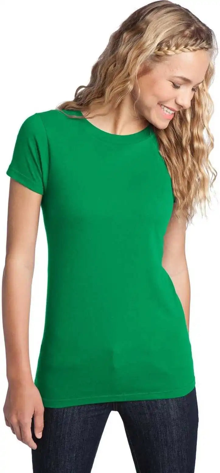 District Dt5001 Women’s Fitted the Concert Tee - Kelly Green