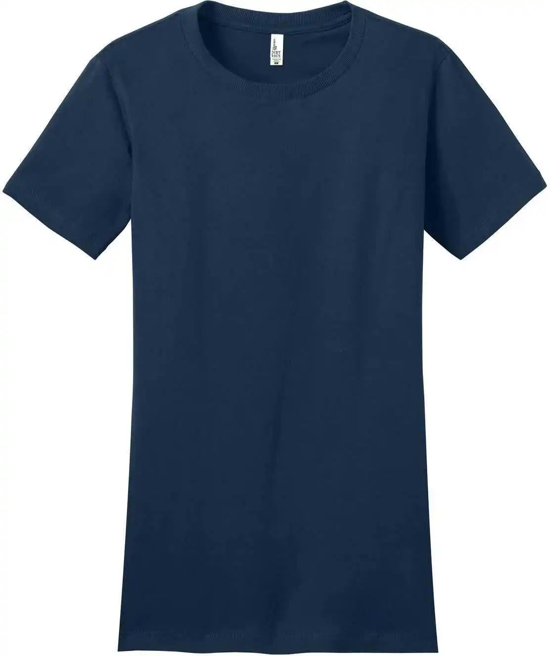District Dt5001 Women’s Fitted the Concert Tee - New Navy