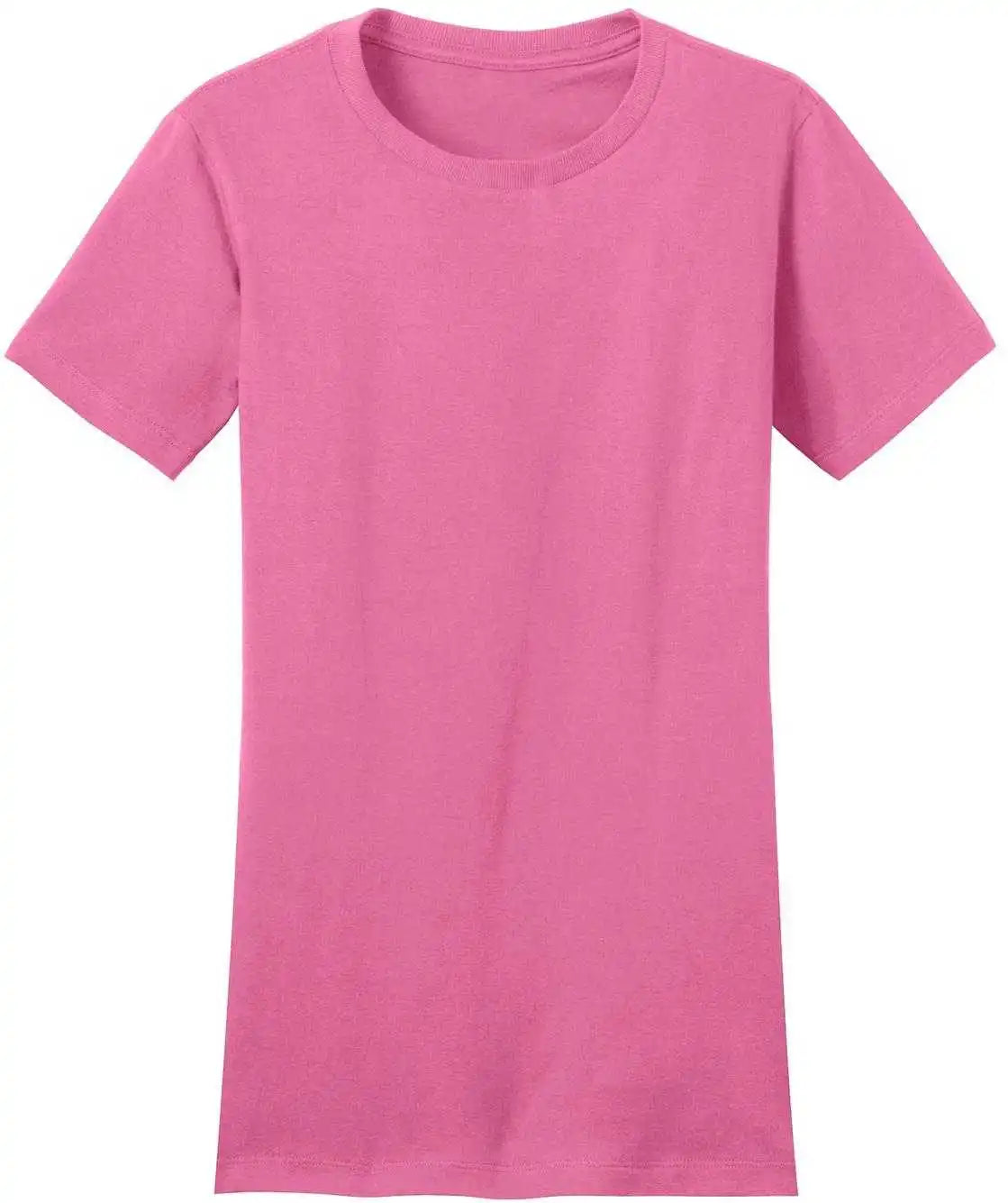 District Dt5001 Women’s Fitted the Concert Tee - True Pink