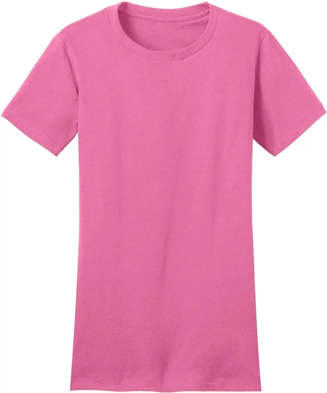 District Dt5001 Women’s Fitted the Concert Tee - True Pink