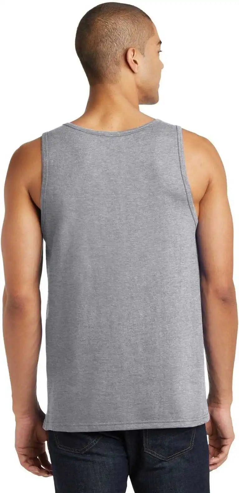 District Dt5300 the Concert Tank Heather Gray