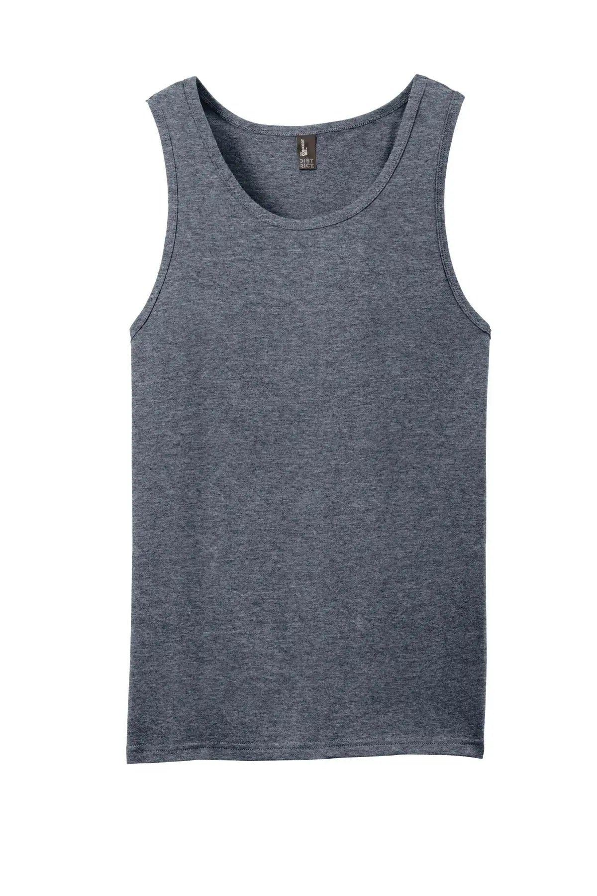 District Dt5300 the Concert Tank - Heathered Navy