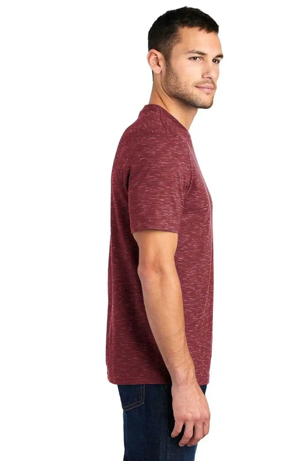 District Dt564 Medal Tee - Cardinal