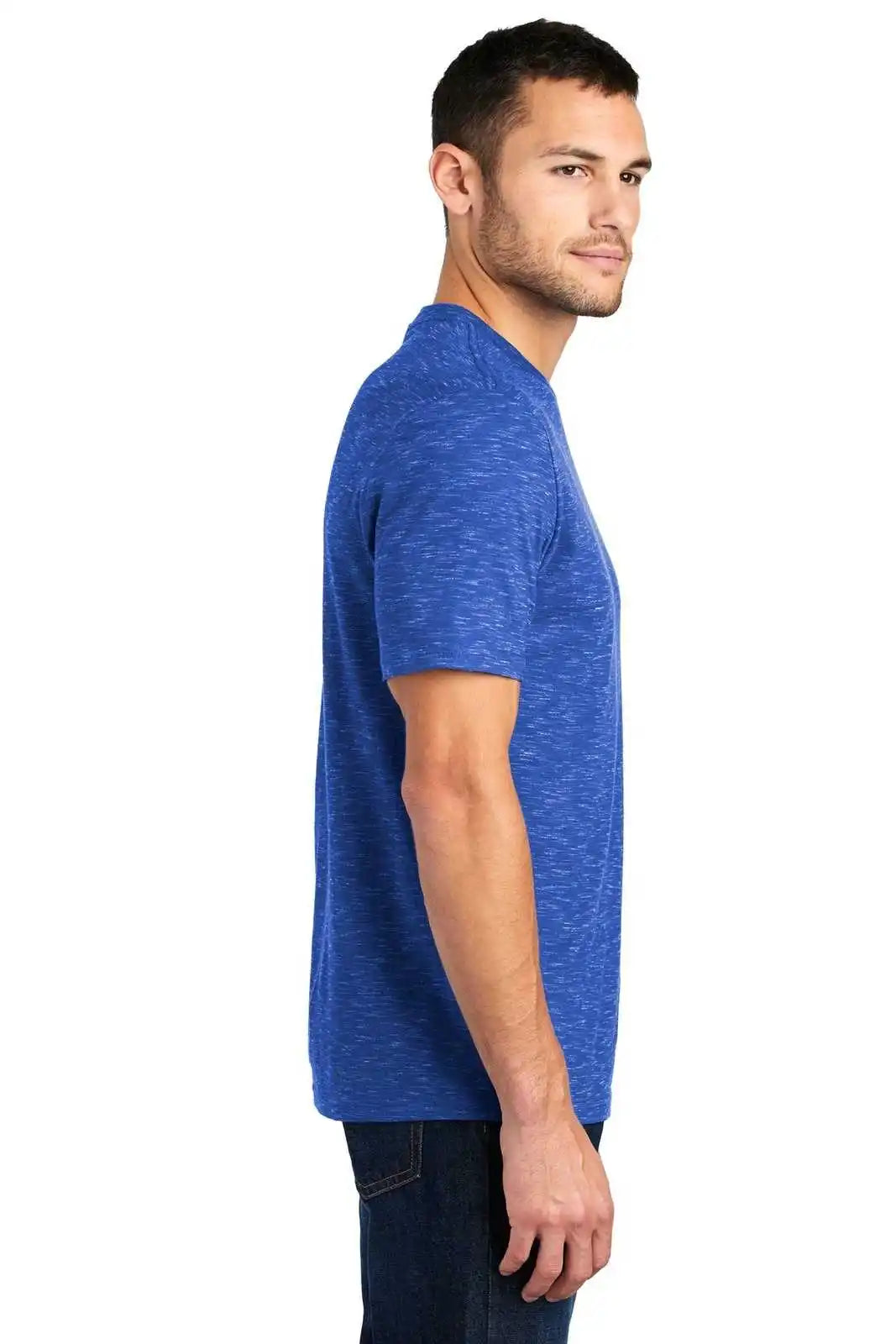 District Dt564 Medal Tee Deep Royal