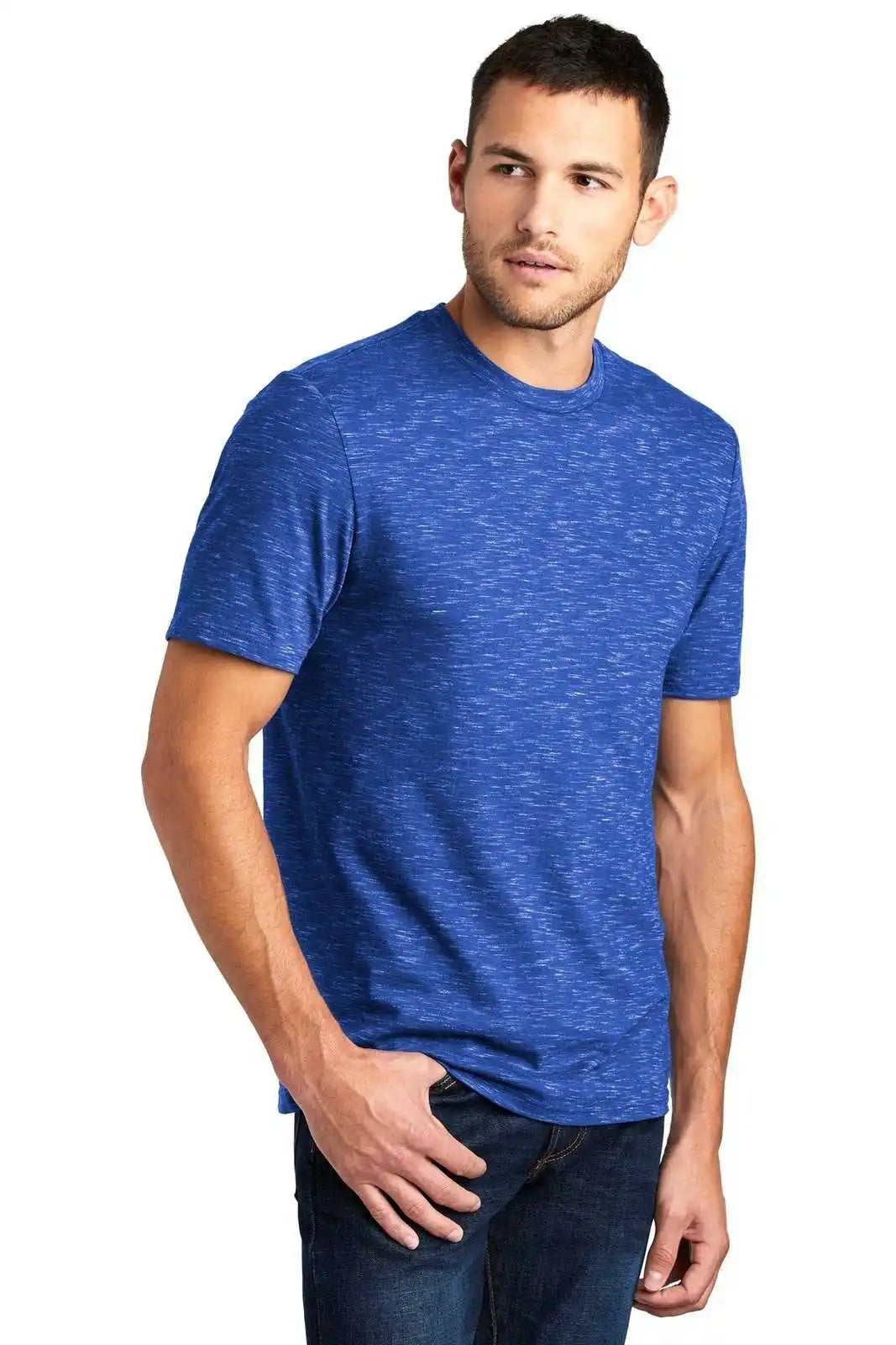 District Dt564 Medal Tee Deep Royal