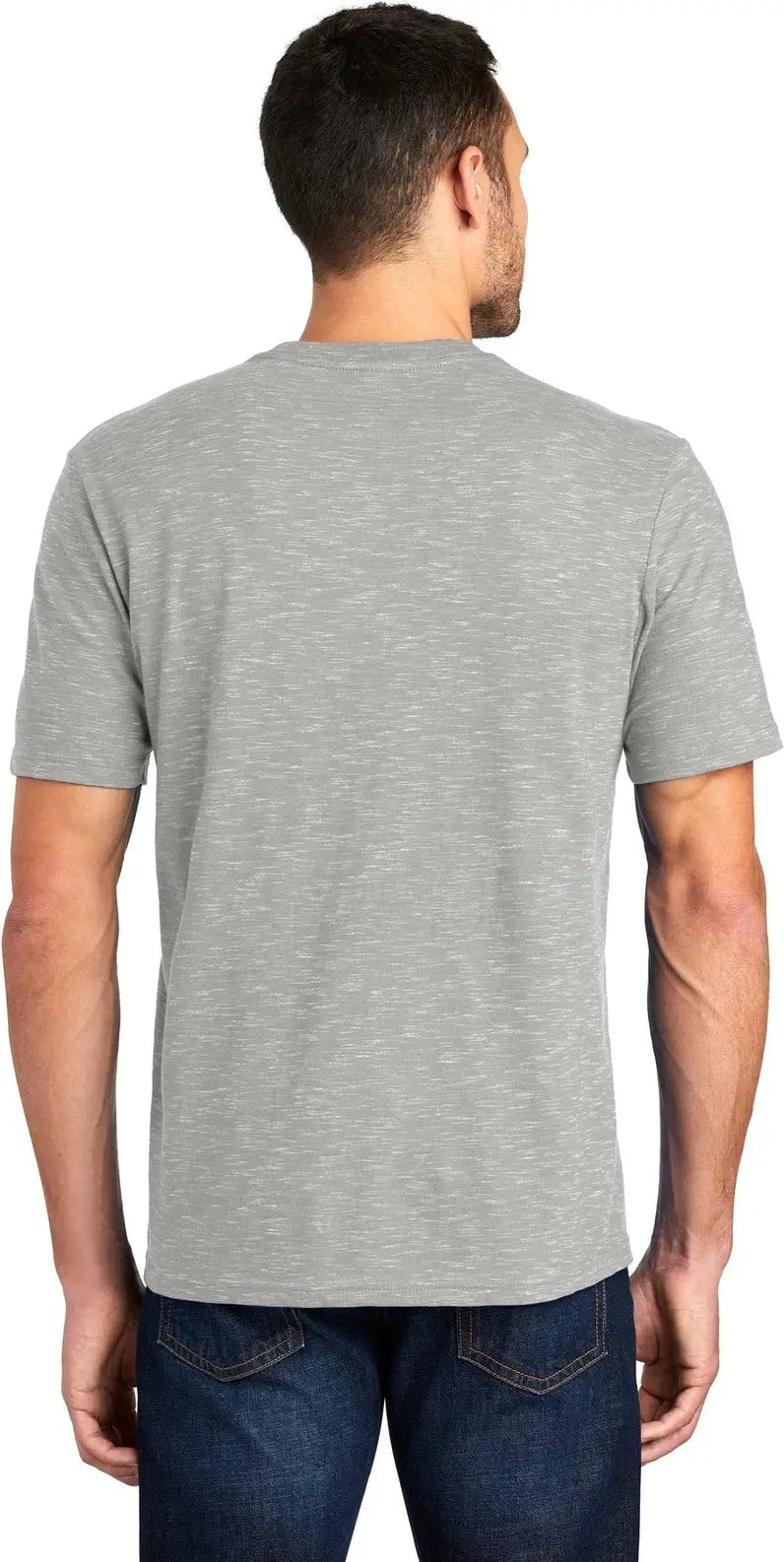 District Dt564 Medal Tee - Light Gray