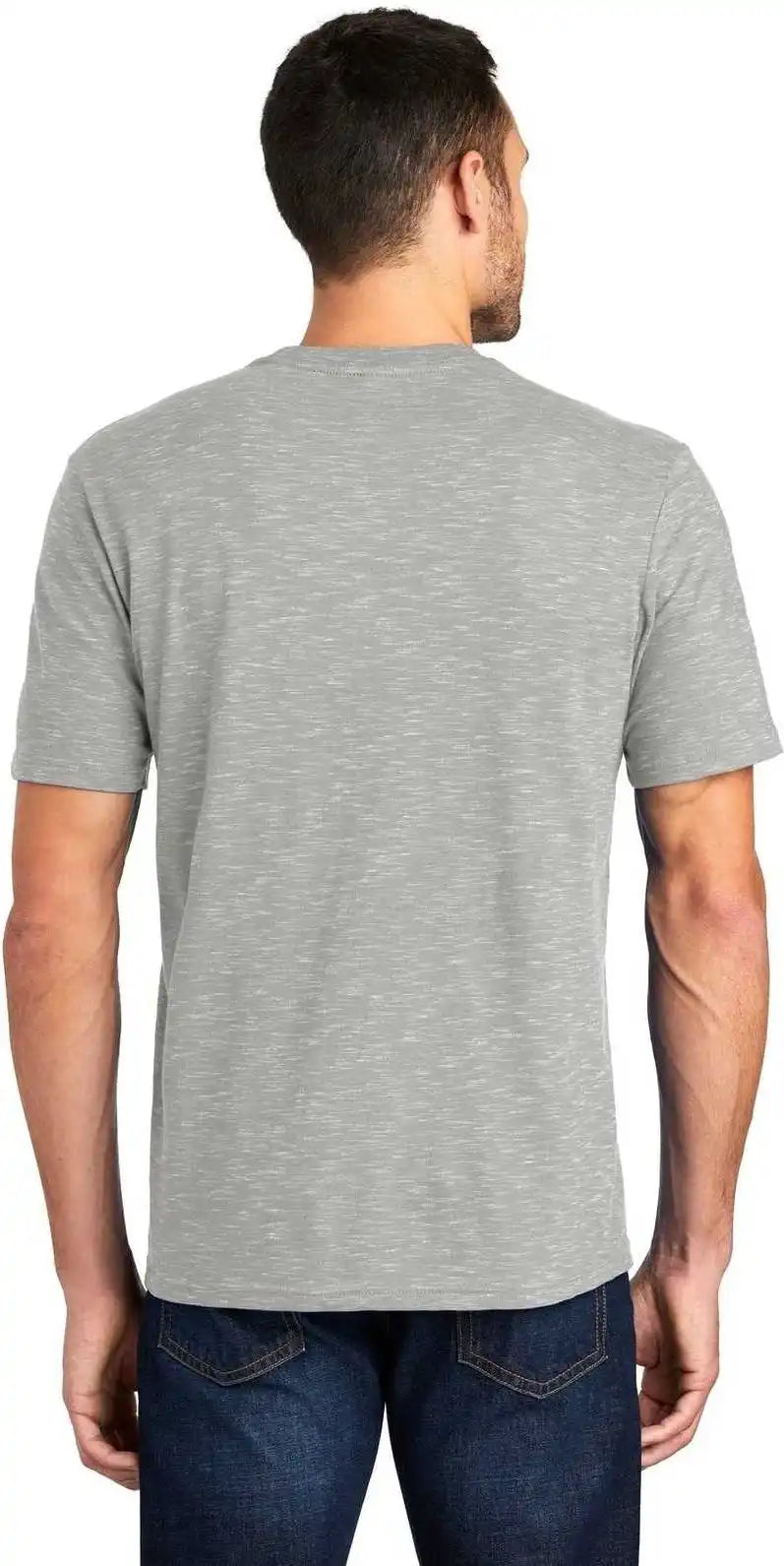 District Dt564 Medal Tee - Light Gray