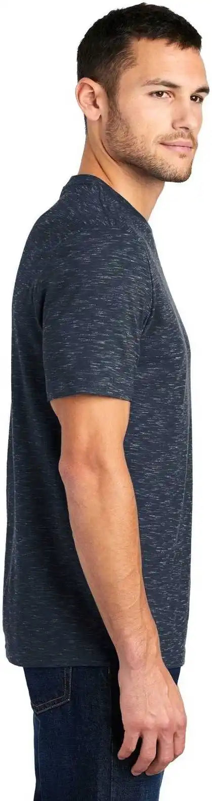 District Dt564 Medal Tee - New Navy