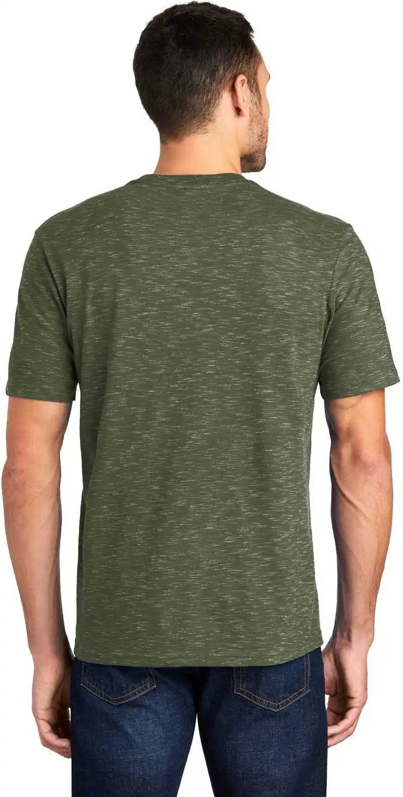 District Dt564 Medal Tee - Olive