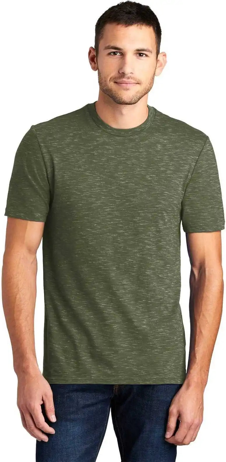 District Dt564 Medal Tee - Olive