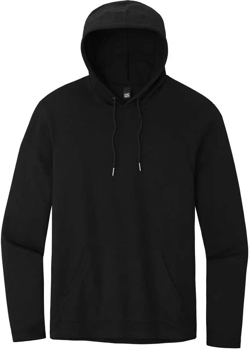 District Dt571 Featherweight French Terry Hoodie Black