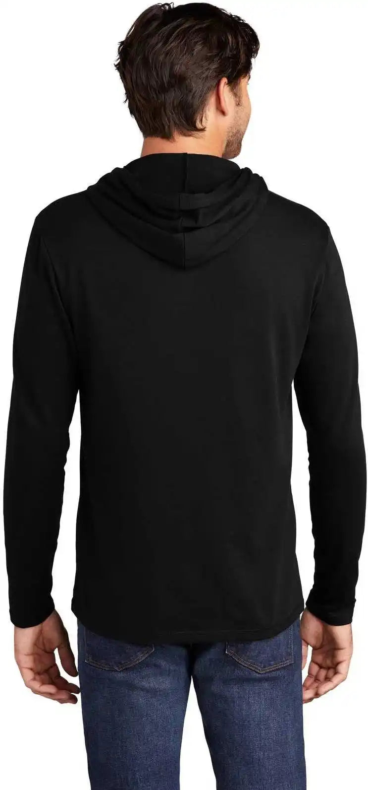 District Dt571 Featherweight French Terry Hoodie Black
