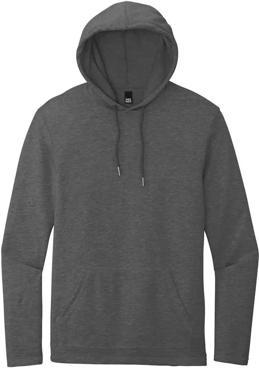 District Dt571 Featherweight French Terry Hoodie Washed Coal