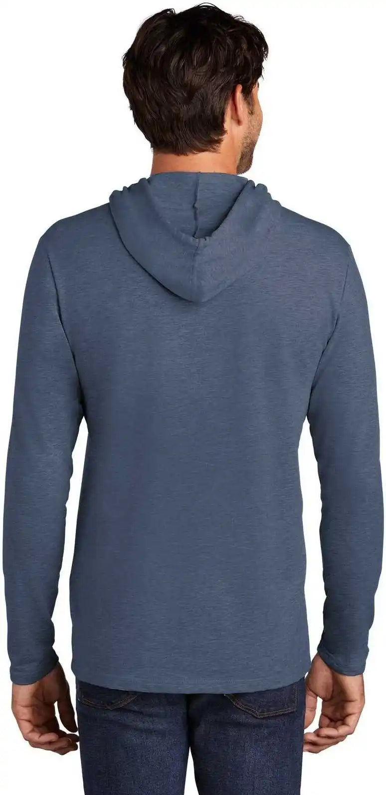 District Dt571 Featherweight French Terry Hoodie - Washed Indigo