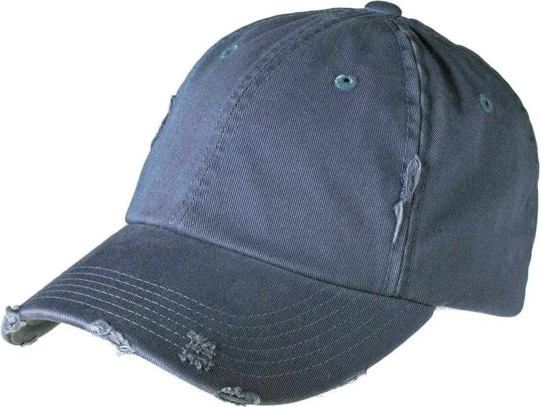 District Dt600 Distressed Cap - Scotland Blue - Dark Gray / one Size Fits Most