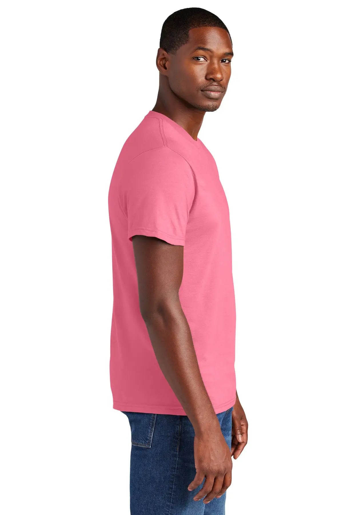 District Dt6000 Very Important Tee - Awareness Pink