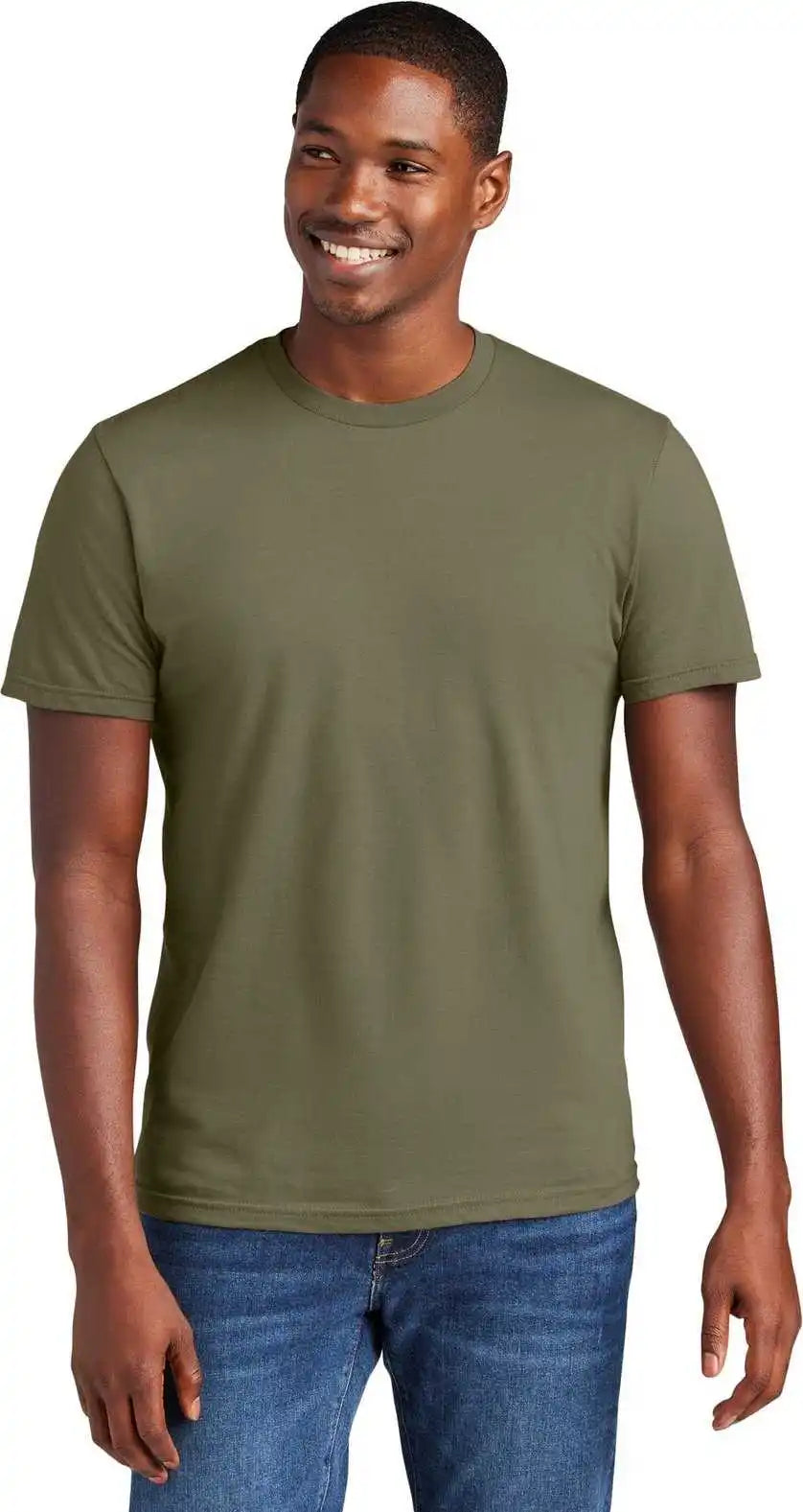 District Dt6000 Very Important Tee Coyote Brown