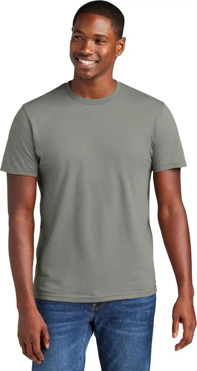 District Dt6000 Very Important Tee Deep Smoke