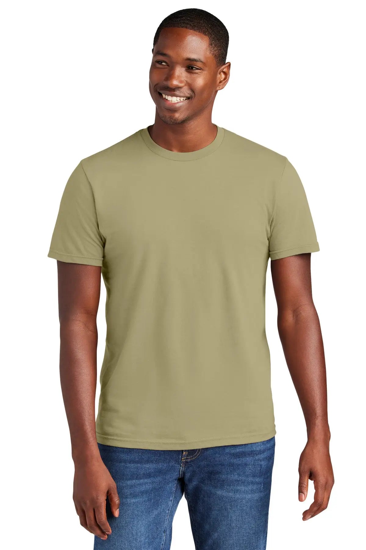 District Dt6000 Very Important Tee - Desert Tan - Adult Xs