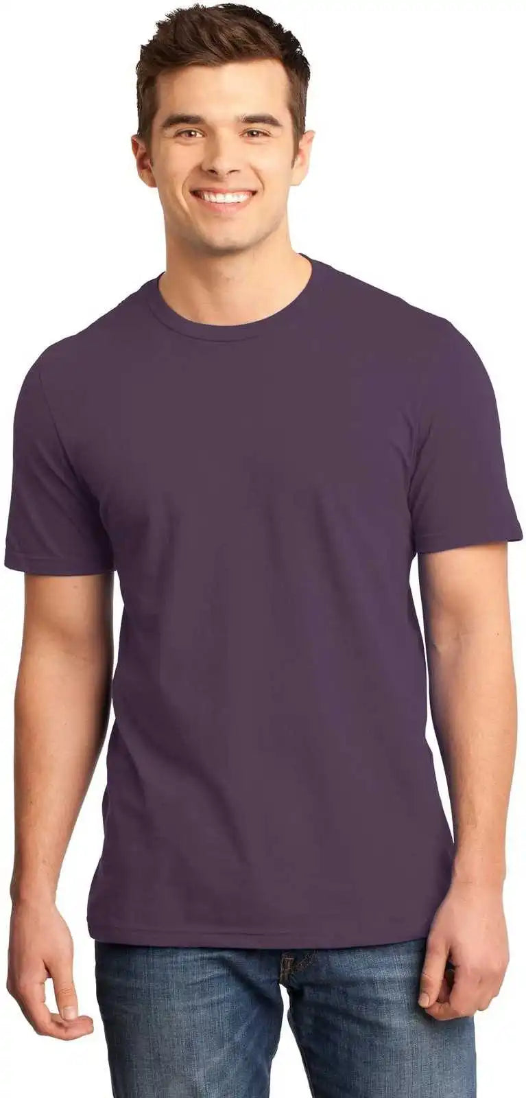 District Dt6000 Very Important Tee Eggplant