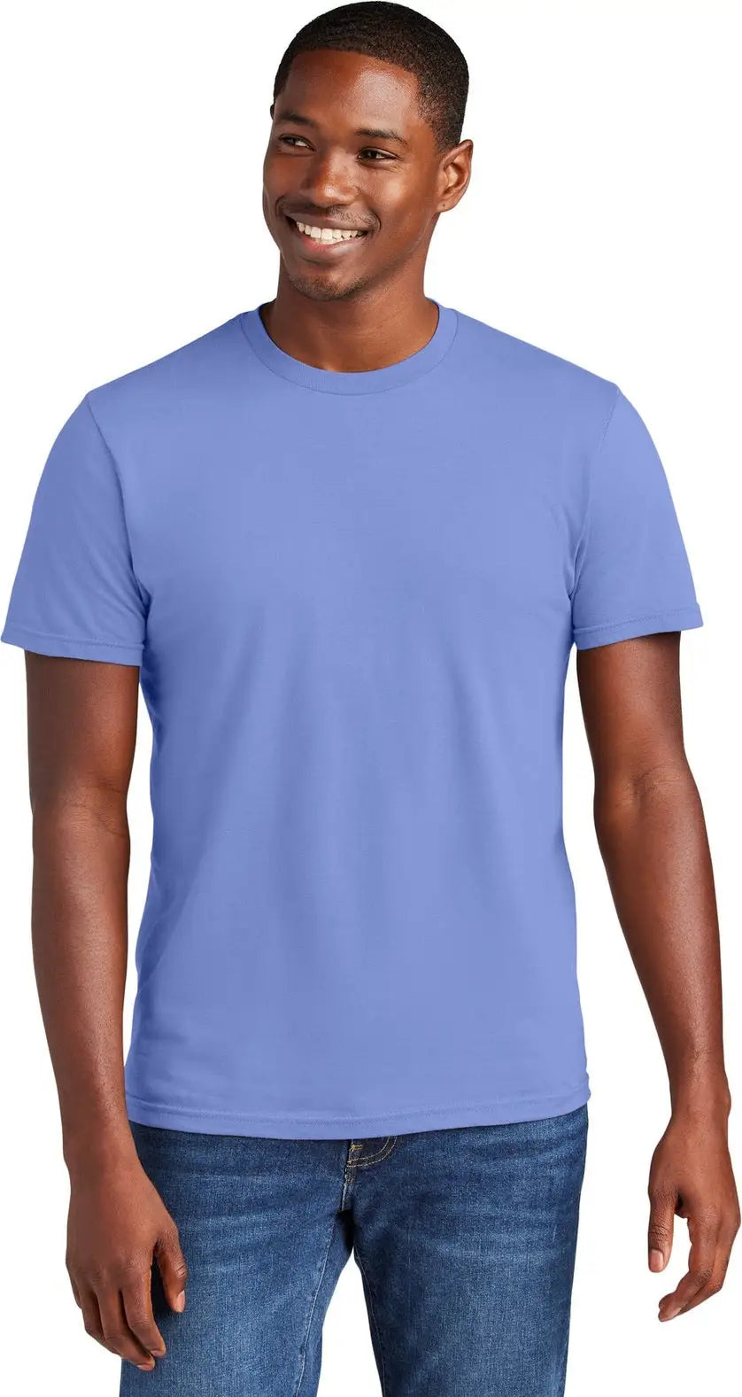 District Dt6000 Very Important Tee - Electric Purple - Adult Xs
