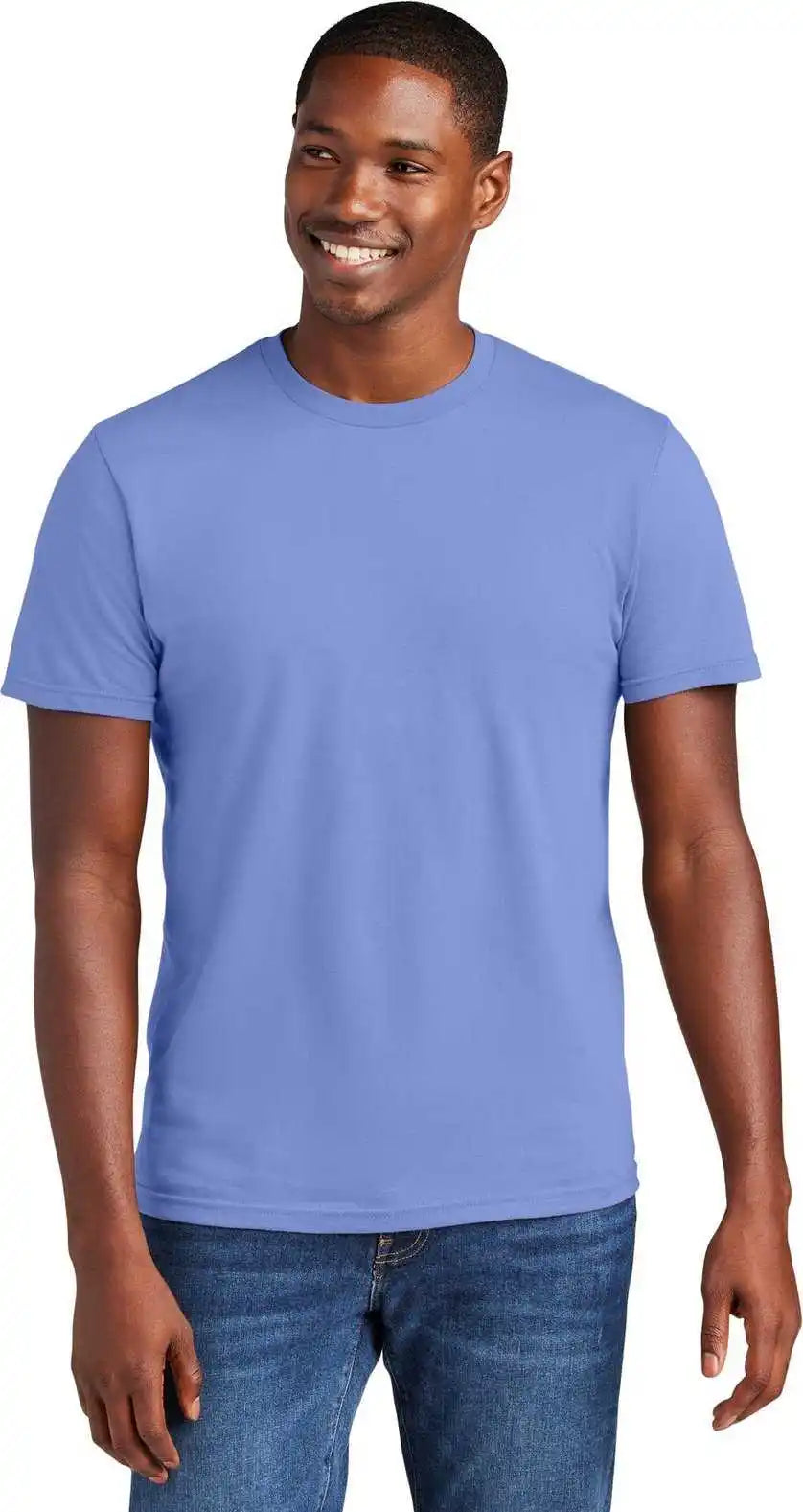 District Dt6000 Very Important Tee Electric Purple