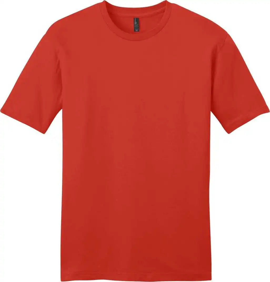District Dt6000 Very Important Tee Fiery Red