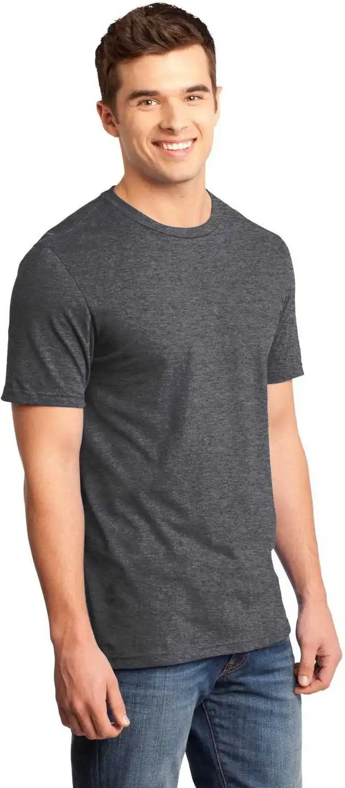 District Dt6000 Very Important Tee - Heathered Charcoal