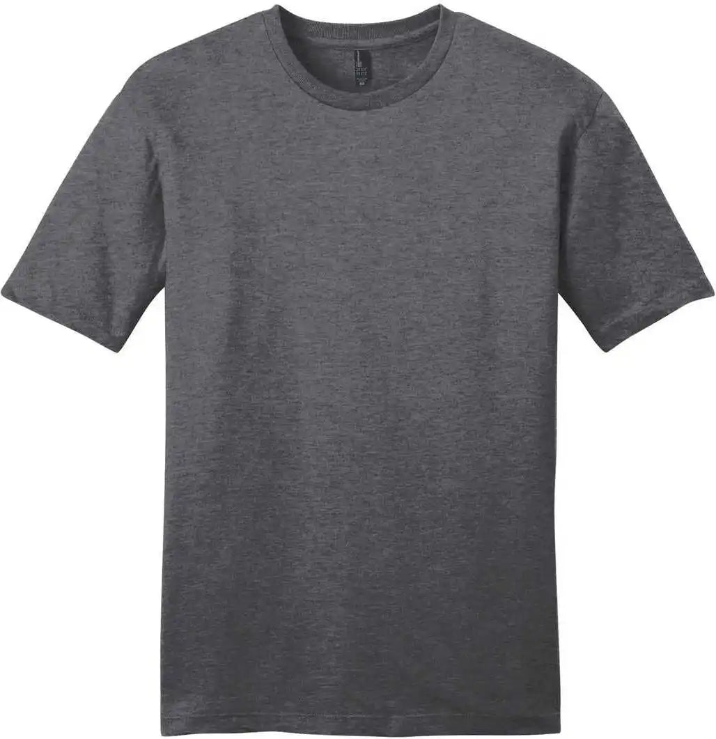 District Dt6000 Very Important Tee - Heathered Charcoal