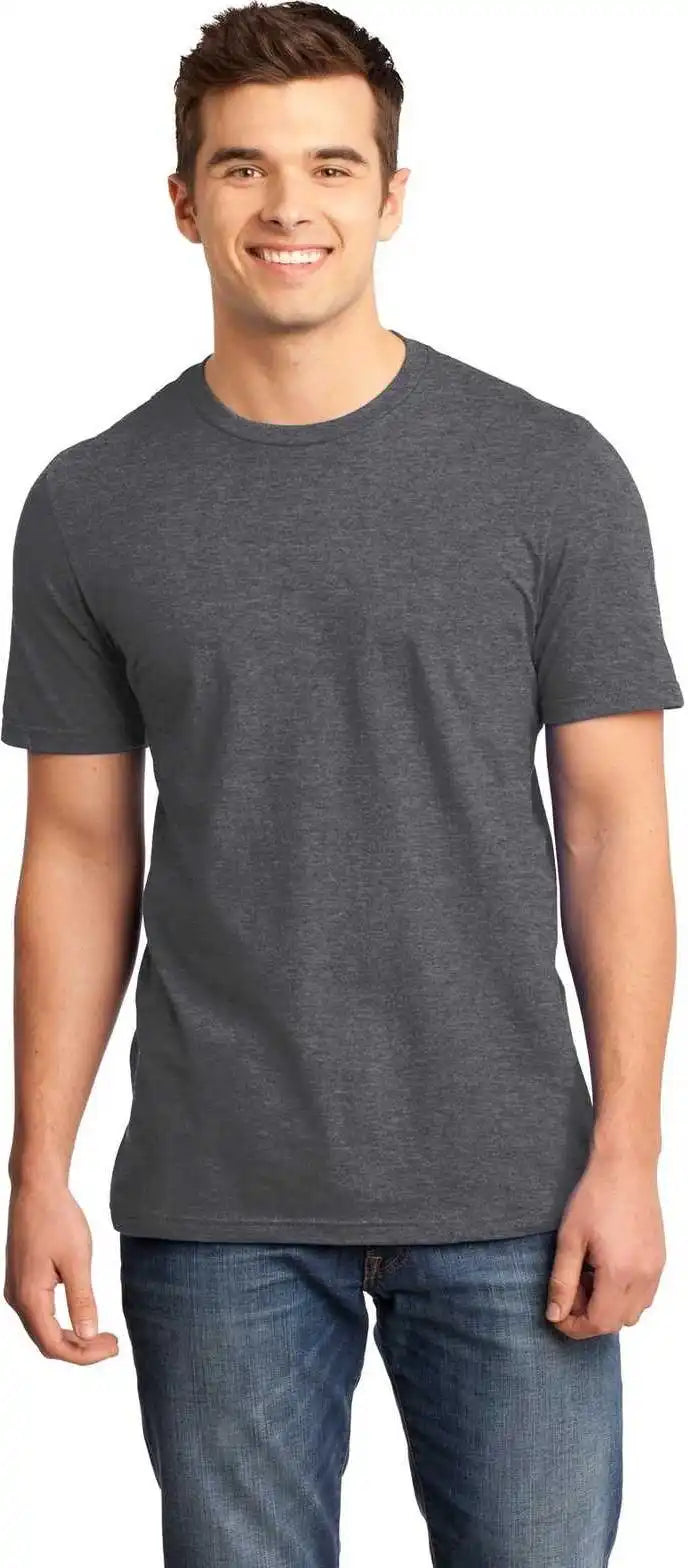 District Dt6000 Very Important Tee - Heathered Charcoal