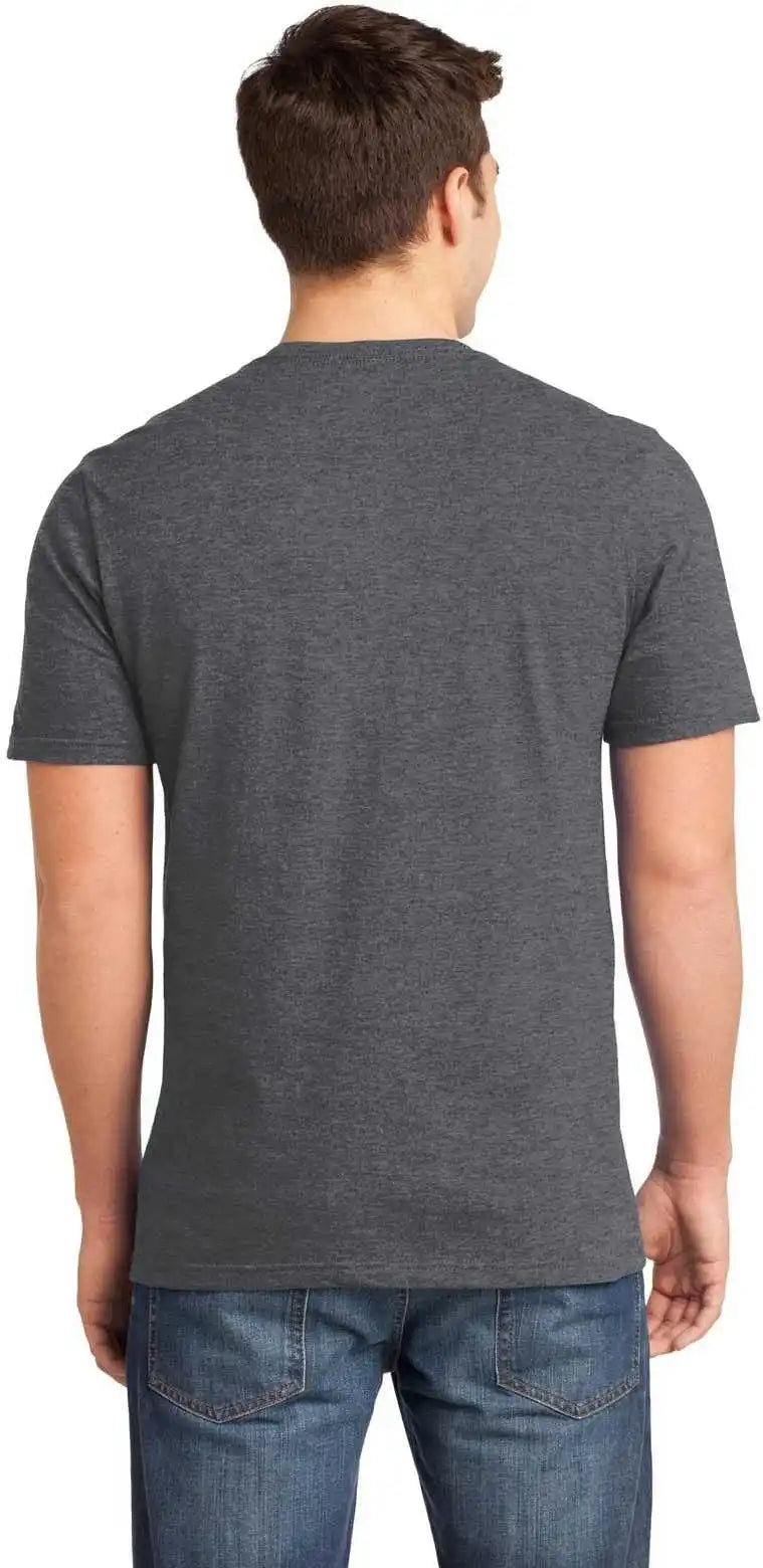District Dt6000 Very Important Tee - Heathered Charcoal